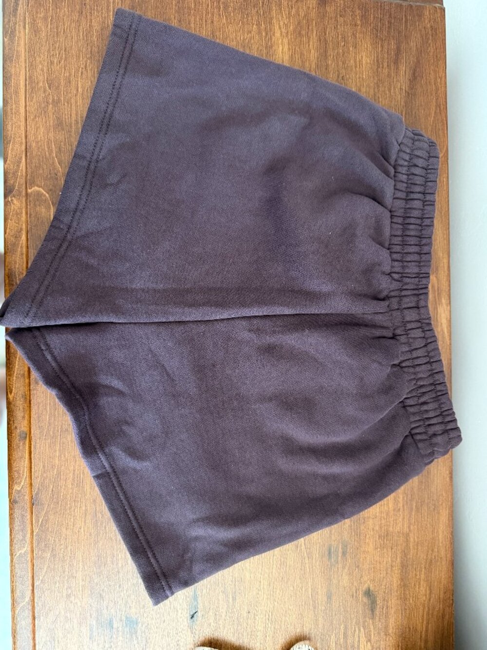 WILO The Label Espresso Fleece Jog Shorts Womens SZ Small Loungewear - Picture 7 of 8